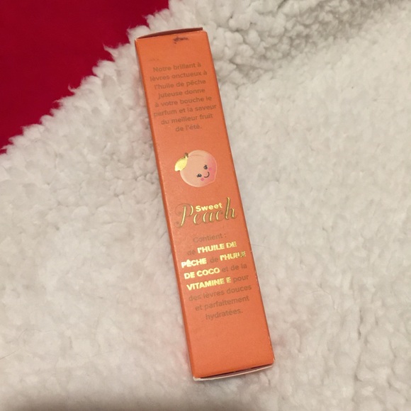 🍑Too Faced Sweet Peach Creamy Peach Oil Lip Gloss - Picture 5 of 5